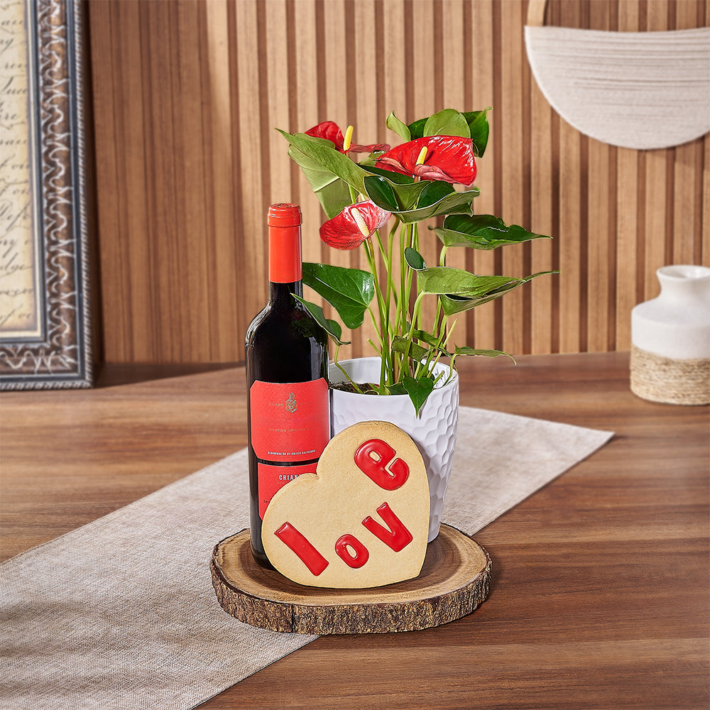Enjoy a stunning treat with the Dufferin Wine Gift Basket from California Baskets - California delivery