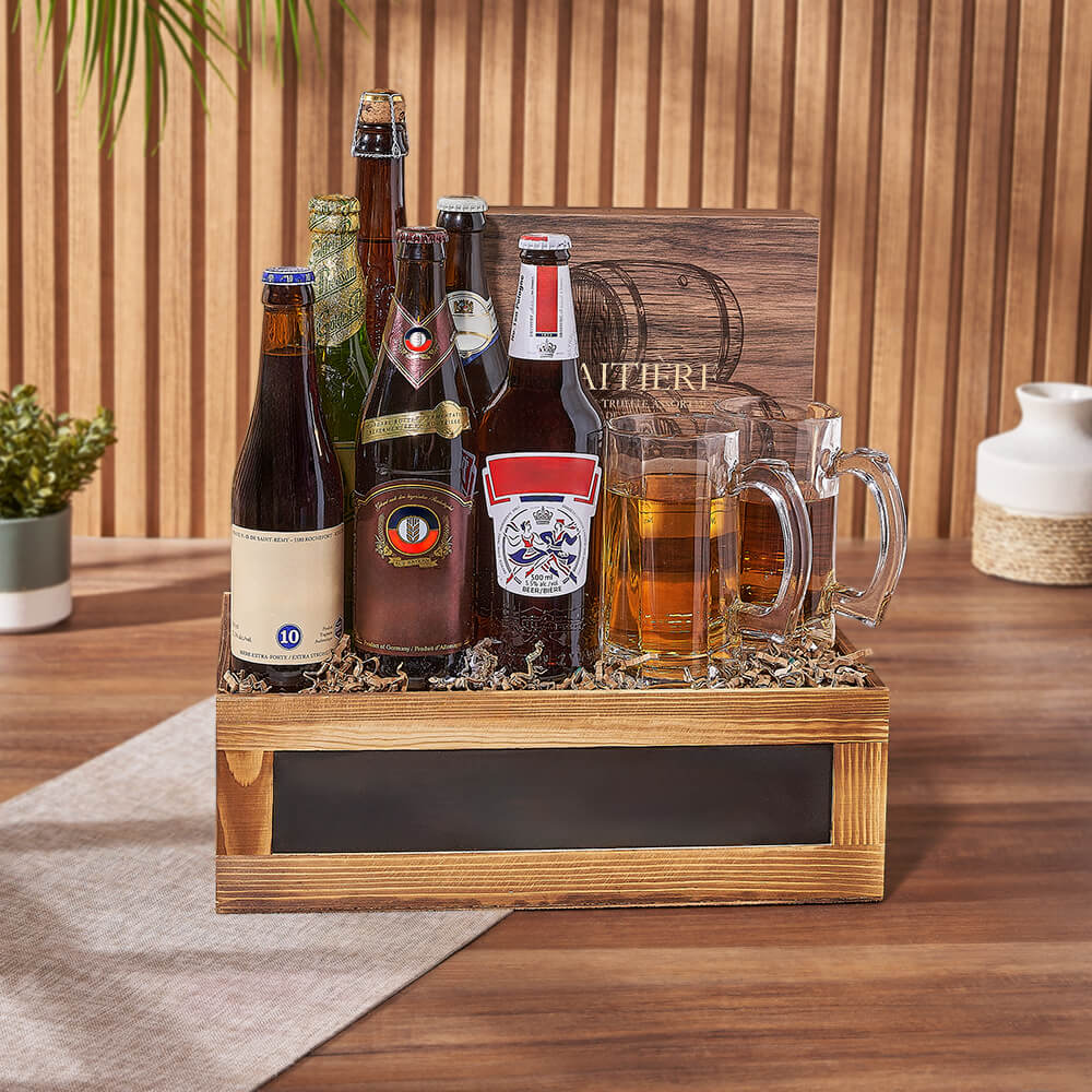 Classic Specialty Beer Gift Set, beer gift, beer, chocolate gift, chocolate, California delivery