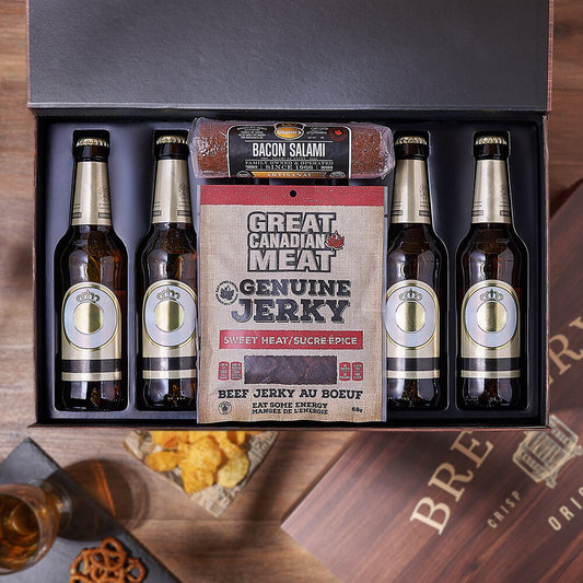 Cured Meat & Beer Box, meat gift, meat, beer gift, beer, California delivery