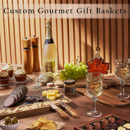 Custom Gourmet Gift Baskets from California Baskets - California Delivery