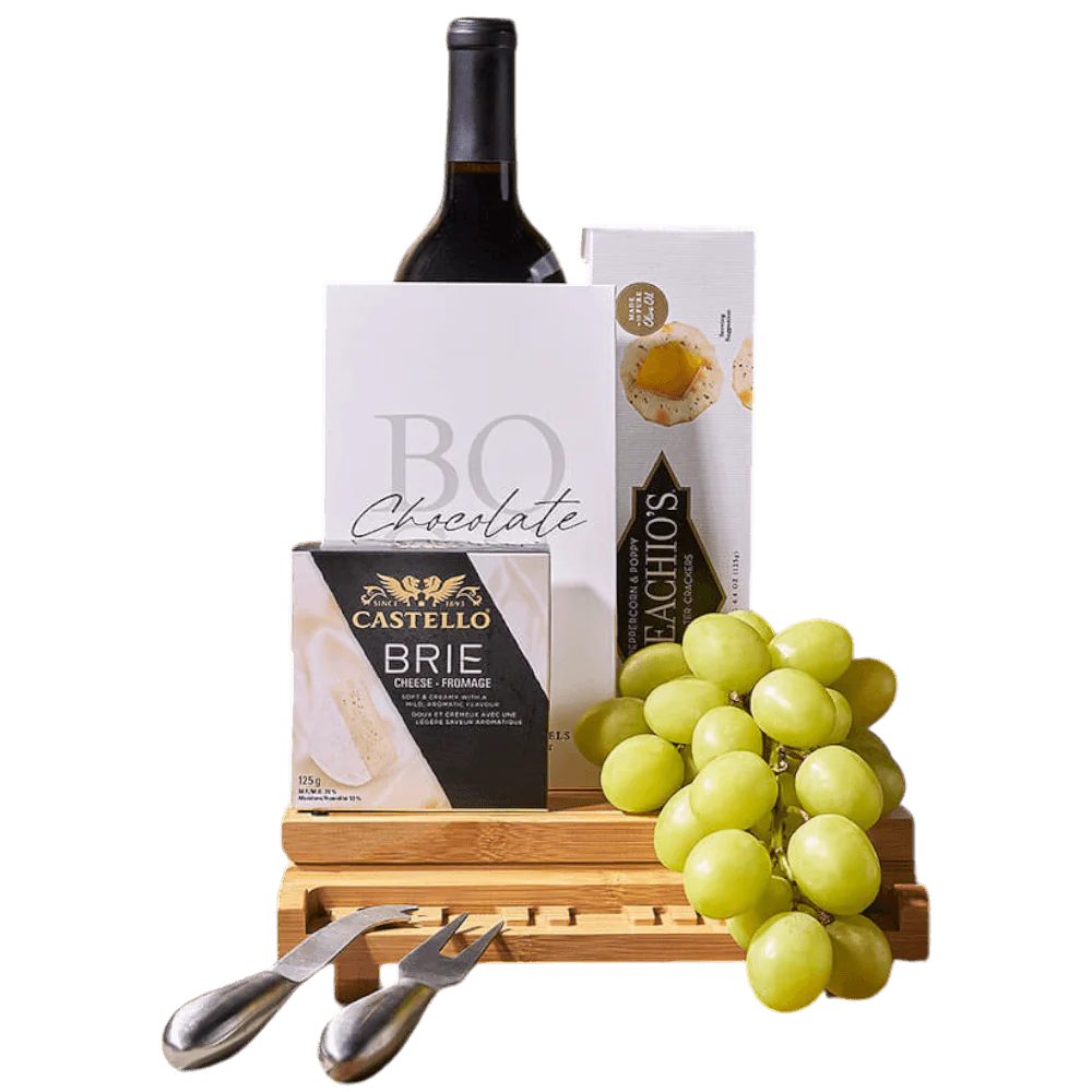 Wine And Cheese Basket Delivery California