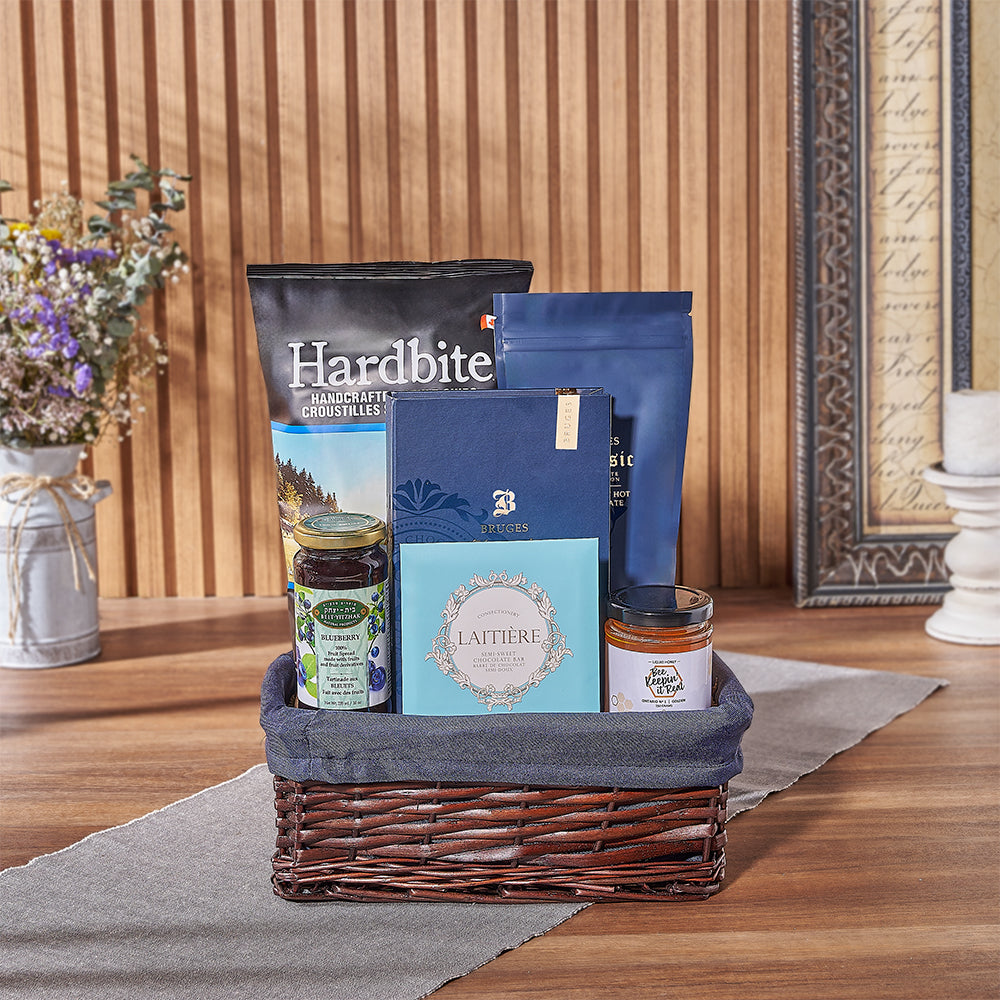The Hanukkah Kosher Wine &amp;amp; Pasta Basket from California  Baskets is a stunning gift - California Delivery