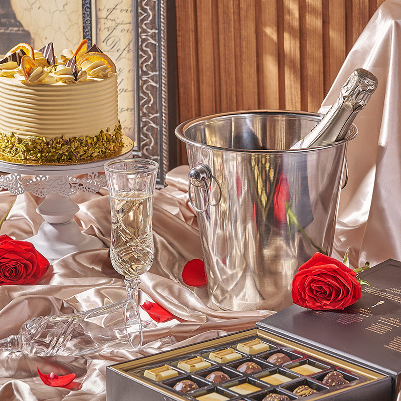 Holiday gift preparation during peak season
