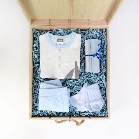 Boy’s Arrival Crate from California Baskets - California Delivery