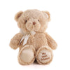 Brown Best Friend Baby Plush Bear from California Baskets - California Delivery