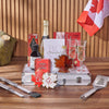 Canada Day Champagne Grilling Gift, champagne gift, champagne, sparkling wine gift, sparkling wine, canada day gift, canada day, grill gift, grill, California delivery