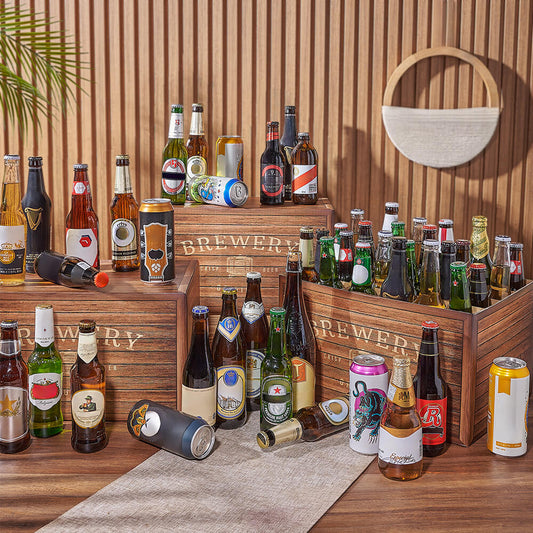Cheers to the Years with Beer, beer gift, beer, craft beer gift, craft beer, California delivery