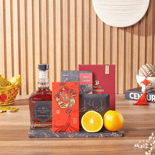 Chinese New Year Lucky Spirits Gift, chinese new year gift, chinese new year, lunar new year gift, lunar new year, liquor gift, liquor, California delivery