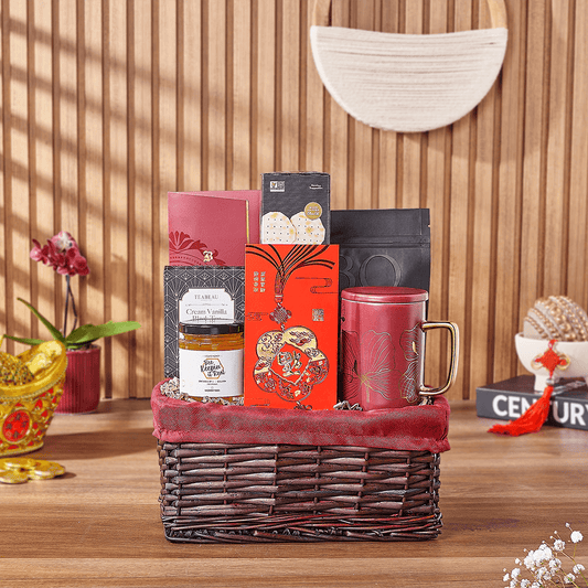 Chinese New Year Tea Time Gift, chinese new year gift, chinese new year, lunar new year gift, lunar new year, tea gift, tea, California delivery