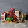 Christmas Cheese Ball Gift Basket from California Baskets-California Delivery