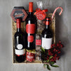 Christmas Wine Trio from California Baskets - Holiday Gift Basket - California Delivery