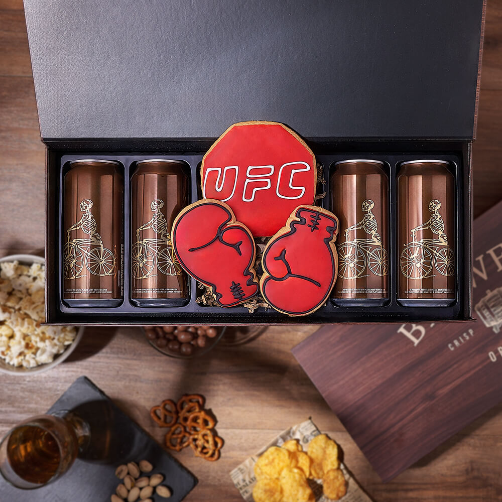 Craft Beer &amp; Boxing Gift Box, beer gift, beer, sports gift, sports, boxing gift, boxing, California delivery