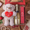 Davisville Valentine’s Basket, champagne gift, champagne, sparkling wine gift, sparkling wine, chocolate gift, chocolate, California delivery