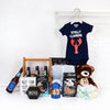 Deluxe Baby Boy Blue Gift Set from California Baskets - California Delivery