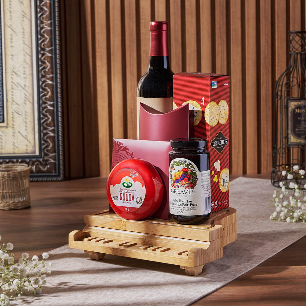 Deluxe Grand Piano &amp; Wine Gift Basket, wine gift, wine, cheese gift, cheese, chocolate gift, chocolate, California delivery