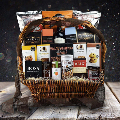 Deluxe Purim Gift Basket from California Baskets - Gourmet Gift Basket - California Delivery