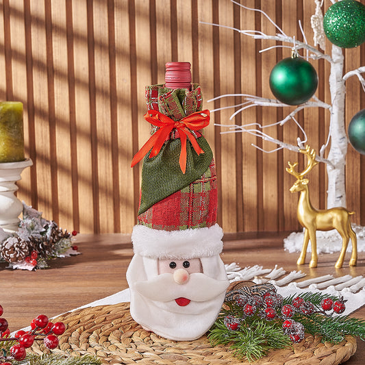 Festive Holiday Wine Gift from California Baskets - Wine Gift Set - California Delivery