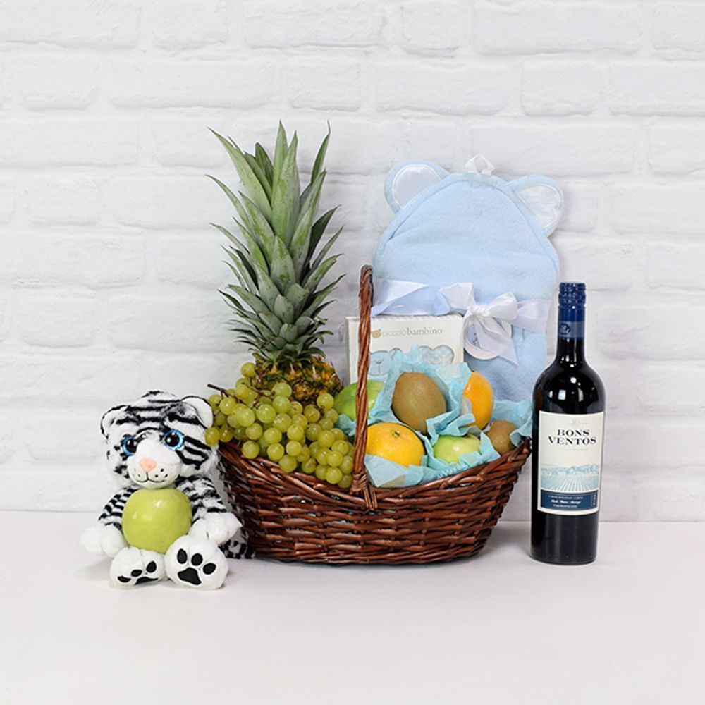Fruit Cocktail &amp; Cuddles Gift Set from California Baskets - California Delivery
