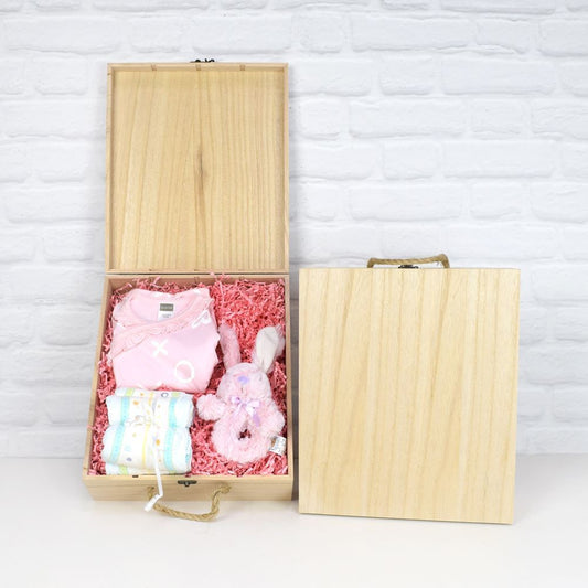Girl’s Starter Crate from California Baskets - Baby Gift Basket - California Delivery