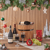 Holiday Fine Wine & Cheese Barrel