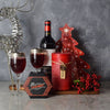 Holiday Wine & Cheese Gift Basket from California Baskets - California Delivery