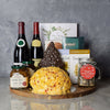 Holiday Wine, Cheese & Chocolate Gift Basket from California Baskets - Gourmet Gift Basket - California  Delivery