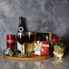 Holiday Wine & Chocolate Gift Basket from California Baskets - California Delivery