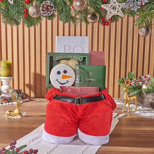 Jolly Old Saint Nick’s Gift Bag, Christmas gift, Christmas, chocolate gift, chocolate, cookie gift, cookie, California delivery