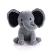 Large Grey Plush Elephant from California Baskets - California Delivery