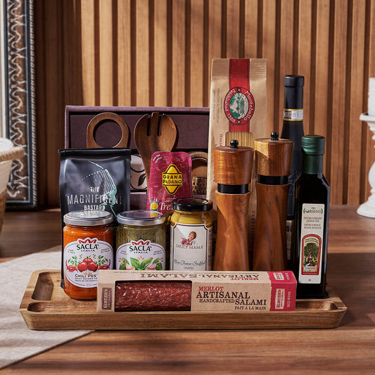 Little Italy Deluxe Wine Basket from California Baskets - Wine Gift Basket - California Delivery