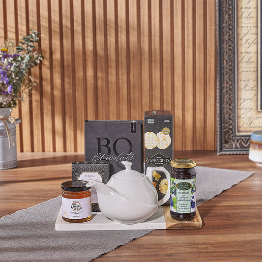 Mid-Morning Kosher Refreshment Gift Board -  California Baskets - California Delivery 