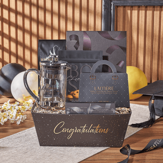 Refreshing Coffee Graduation Gift, coffee gift, coffee, graduation gift, graduation, chocolate gift, chocolate, California delivery