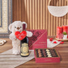 Richview Valentine’s Day Wine Basket, wine gift, wine, chocolate gift, chocolate, California delivery