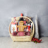 Sweet Crunch Christmas Wine Set from California Baskets - California Delivery