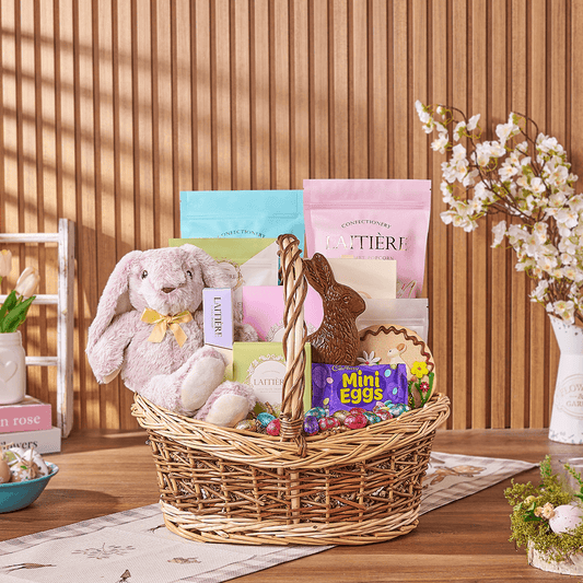 Sweet Easter Gift Basket, easter gift, easter, chocolate gift, chocolate, easter basket, California delivery