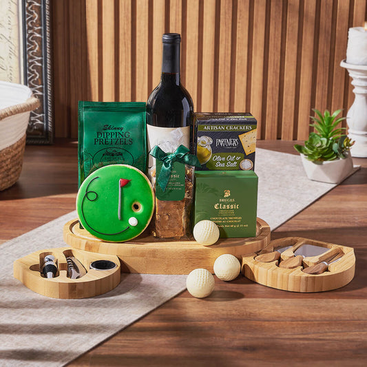 Sweet Treat Golf & Wine Gift, wine gift, wine, golf gift, golf, California delivery