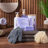 Total Lavender Spa Crate, spa gift, spa, bath and body gift, bath and body, California delivery