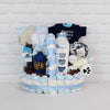 Wonder Boy Baby Gift Basket from California Baskets - Baby Gift Basket - California Delivery