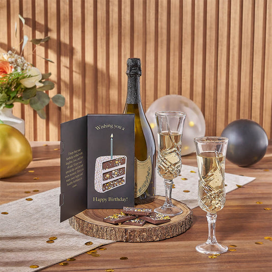 Wonderful Birthday Champagne Gift Set, champagne gift, champagne, sparkling wine gift, sparkling wine, birthday gift, birthday, California delivery